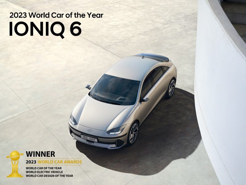 IONIQ6 chiến thắng ngoạn mục tại giải thưởng Ô tô thế giới của năm 2023 – WCOTY 2023